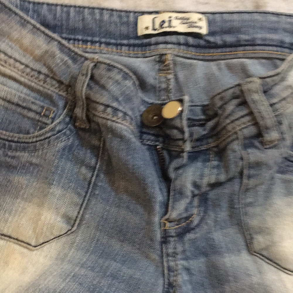 L.e.I Ashley Lowrise skinny jeans